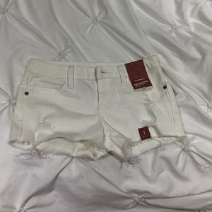 Arizona white jean shorts